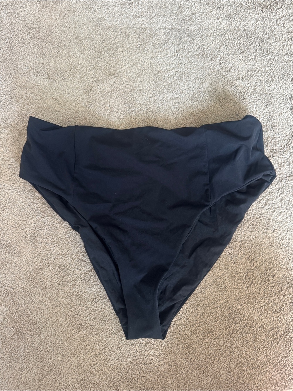 Vuori dune High-Waist Black Women's Swim Bottom NWOT